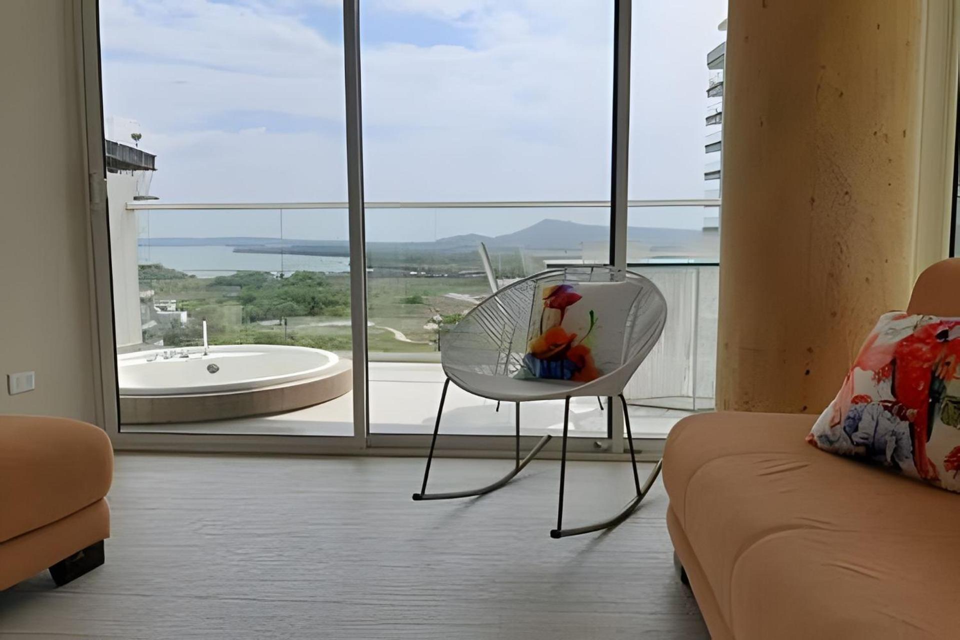 2 Dormitorios Jacuzzi Y Vista Mar. Frente A Playa Cartagena ภายนอก รูปภาพ