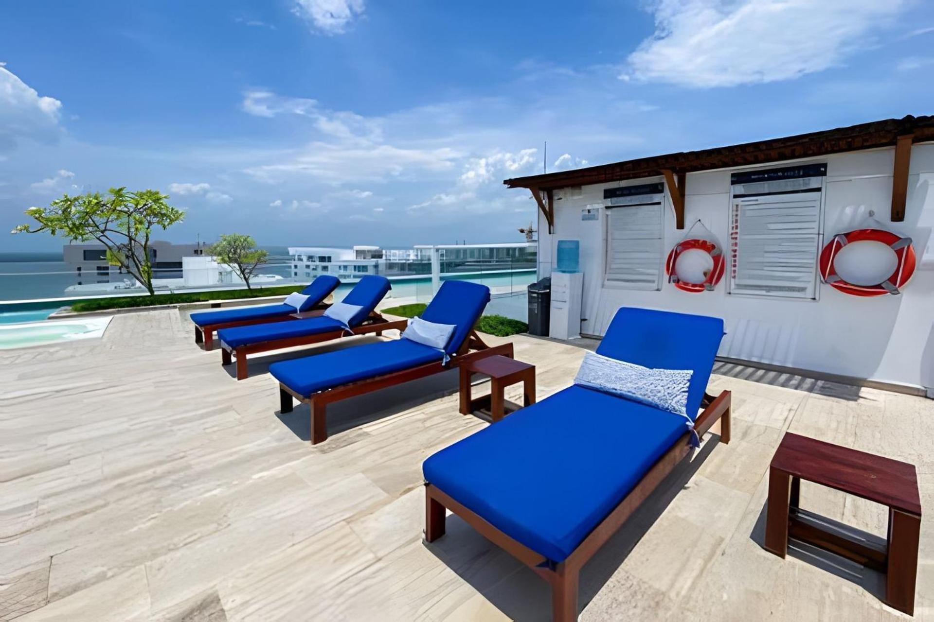 2 Dormitorios Jacuzzi Y Vista Mar. Frente A Playa Cartagena ภายนอก รูปภาพ